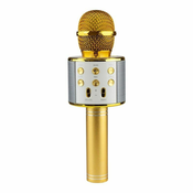 Northix KTV - Brezžični mikrofon za karaoke - zlata