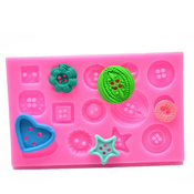 Button mold Modle sa motivima dugmica i srca