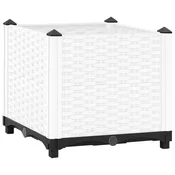 Vidaxl Visoka greda 40x40x38 cm polipropilen