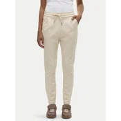 Vero Moda Hlače iz tkanine Eva 10197909 Bež Loose Fit
