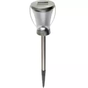Solarna vrtna LED lampa, metalna