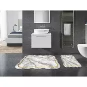 Lessentiel Maison Set 2 prostirke za kupatilo Sivi