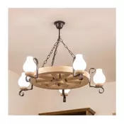 Brilagi - Luster na lancu ROATA 5xE14/40W/230V hrast
