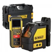 Dewalt Gradevinski laser DW088 + Laserski mjerac udaljenosti DW099E, Crno-žuti