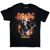 AC/DC Angus Horns EU Tour 25 (Back Print & Ex-Tour) Black M Majica