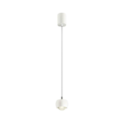 Redo 01-3546 - LED Lestenec na vrvici AVES LED/12W/230V bela
