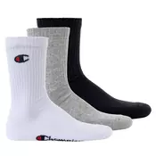 Champion Nogavice 3Pk Crew Socks Moški Dodatki Nogavice U24558EM006 Pisana