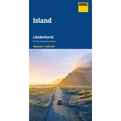 ADAC Länderkarte Island 1:600.000