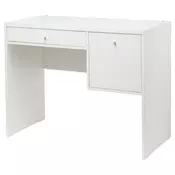 SYVDE Toaletni sto, bela, 100x48 cm