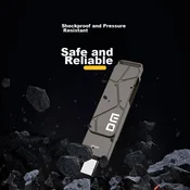 DM Damai USB Flash memorija, 64GB, USB 3.2, Type-C, Crna