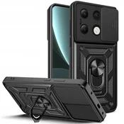 Tech-protect Camshield ovitek za Xiaomi Redmi Note 13 4G, črna