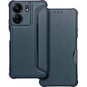 Razor knjižna maska Xiaomi Redmi 13C/Poco C65 - temno moder