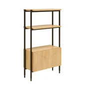 Homestar Polica NATE 65,5x32x117 cm, hrast