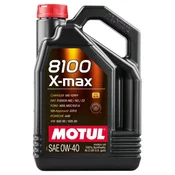 shumee OLJE MOTUL MOTUL 0W40 4L 8100 X-MAX A3/B4 / SN / LL01 / 229.5 / 502.00 505.00 / BMW / MB / A40 / WSS M2C 937A