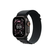 APPLE Watch Ultra 3 Cellular 49mm Black Titanium Case with Black Alpine Loop – Medium (mf0v4se/a)