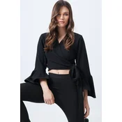 Trend Alacati Stili Ženska bluza Alc-X14718, Crna