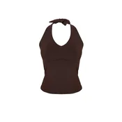 Trendyol Milla Ženska bluza Thmss26Bz00007, Smeda