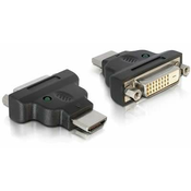 adapter DELOCK, HDMI (M) na DVI (Ž), LED