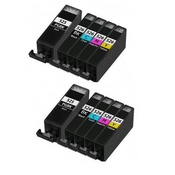 Komplet kartuš za Canon PGI-525 + CLI-526 dvojno pakiranje, kompatibilna -