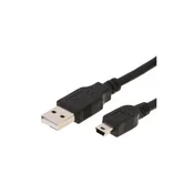 E-GREEN Kabl 2.0 USB A - USB B MM 10m crni (sa pojacivacem)