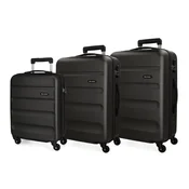 ROLL ROAD FLEX set kofera 3/1 - crna ( 58.494.60 )