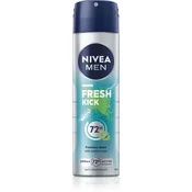 NIVEA MEN Fresh Kick antiperspirant v pršilu 48 ur 150 ml