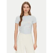 Guess Jeans Majica W5GI24 J1314 Modra Regular Fit