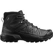 Ženska obutev za uporabo na prostem Salomon Waterproof Black/Asphalt/Castlerock UK 5