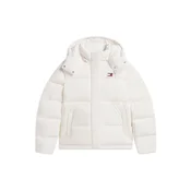 Tommy Jeans Zimska jakna Alaska bela
