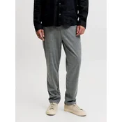 JACK & JONES Hlače JPSTOLLIE DEVON siva/antracit