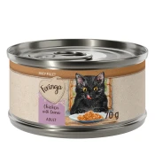 Ekonomicno pakiranje Feringa Juicy Fillet 24 x 70 g - Piletina s tunom