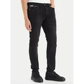 Calvin Klein Jeans Jeans hlače LV04RG713G Črna Slim Fit