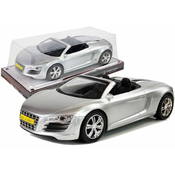 shumee Pull Car Cabrio Silver 1:18