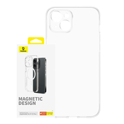 Magnetna telefonska maska za iPhone 15 Plus Baseus OS-Lucent Series (prozirna)