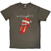 The Rolling Stones Santa Lick Majica s kratkimi rokavi Charcoal Grey L