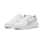 PUMA Court Bae Sneakers Women, Women, White/Misty Pink/Gold, 36