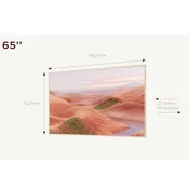 Televizor TCL 65A300W/QLED/65/4K UHD/144Hz/Matte Screen/Ai Art/Google TV/frame