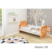 Deciji krevet ACMA VII ANIMALS 160x80 dusek 7 cm5