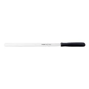 Glaze decoration spatula, stainless steel, 30 cm, Creme, Black - Pir