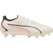 PUMA KING 20 ULTIMATE FG/AG Football Boots Unisex, Sport, Sugared Almond/Black/Ultra Red, 45