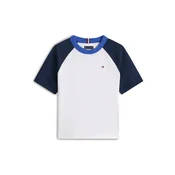 TOMMY HILFIGER Majica modra/nočno modra/bela