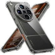 GS Ovitek za Oppo Find X9 Ultra, odporen proti padcem, prozoren