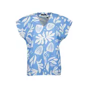 BLUE SEVEN Bluza svijetloplava / bijela