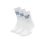 Dolge nogavice Reebok R0255-SS24 (3-pack) Bela