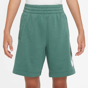 Nike K NSW CLUB FT SHORT HBR, dječje kratke hlače, zelena FD2997