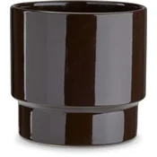 Saksija JASPER O18xV18cm tamno braon