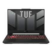 Laptop ASUS TUF Gaming FA507RC-HN006 / Ryzen 7 6800H, 16GB, 512GB SSD, nVidia GeForce RTX 3050, 15.6 FHD 144Hz IPS, bez OS, sivi