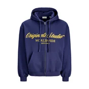 JACK & JONES Jopa na zadrgo Norrebro modra/rumena