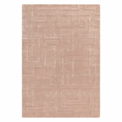 Svijetlo ružičasti vuneni tepih 120x170 cm Maze – Asiatic Carpets