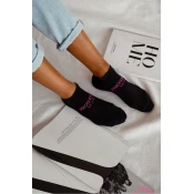 Milena Womens Socks PROSECCO MOOD Black